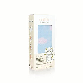 Khăn sợi tre đa năng Sofflin (Thái Lan) size XL 120x120cm