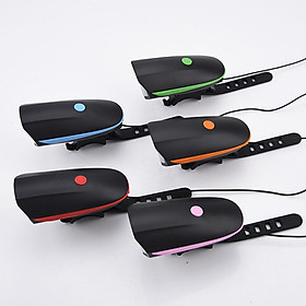 Bộ đèn liền còi cho xe đạp, còi to đèn sáng 3 chế độ, chống nước