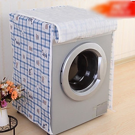 Áo bọc máy giặt cửa trước (ngang ) cho máy từ  6 - 8kg  ,  vải dù  chống thấm siêu bền  , chống bụi , bảo vệ máy không bị mưa nắng , giữ máy sạch sẽ như mới giao màu ngẫu nhiên