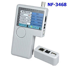 Máy Test mạng đa năng Noyafa NF 3468 - Thiết kế test mạng cầm tay di động - Led