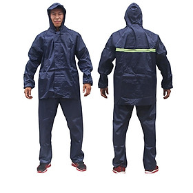 Áo mưa bộ cho nam và nữ , áo quần đi mưa 2XL  dưới 65kg , vải dù cao cấp , chống thấm nước tối ưu 
