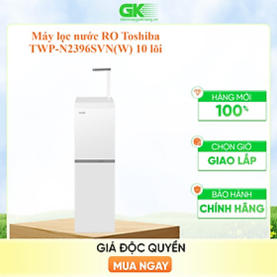 TWP-N2396SVN(W) - Máy lọc nước RO Toshiba TWP-N2396SVN(W) 10 lõi - Hàng Chính Hãng - Chỉ Giao Hồ Chí Minh