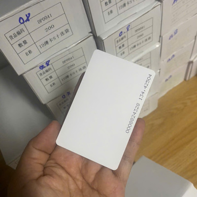 Thẻ Từ RFID Tần Số 125Khz ( Proximity) loại mỏng 0.8mm - Hàng nhập khẩu