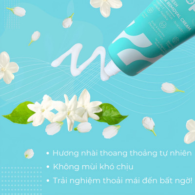 Kem Tẩy Lông Biofresh POP - Hương Nhài