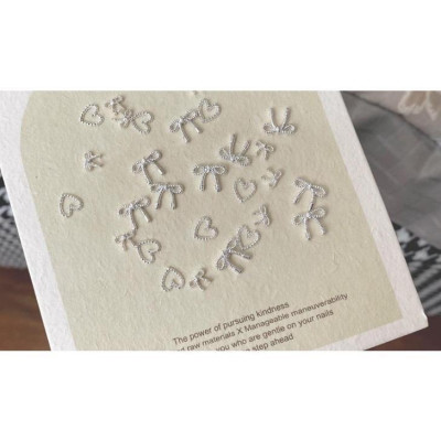 Set 30 Charm Nơ Tim Hàn Quốc Kim Loại Mix Làm Nail Siêu Xinh, Trang Trí Móng Sang Trọng Nữ Women