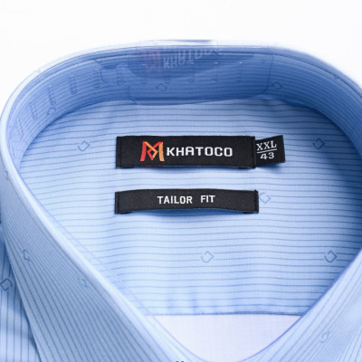 Áo sơ mi tay dài Khatoco (S-->4XL)