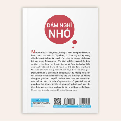 Sách - Dám Nghĩ Nhỏ - Owain Service & Rory Gallagher