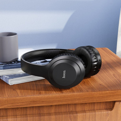 Tai nghe bluetooth không dây Hoco v30 V5.0 - tai nghe chụp tai thể thao có thể gập lại - hàng chính hãng