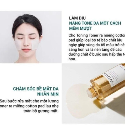 Nước hoa hồng rau má Skin1004 Madagascar Centella Asiatica Toning Toner 210ml