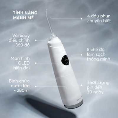Bộ 2 Đầu Thay Tiêu Chuẩn Máy Tăm Nước Zenyum Pro