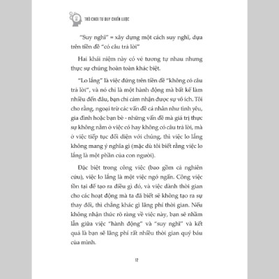 Trò Chơi Tư Duy Chiến Lược