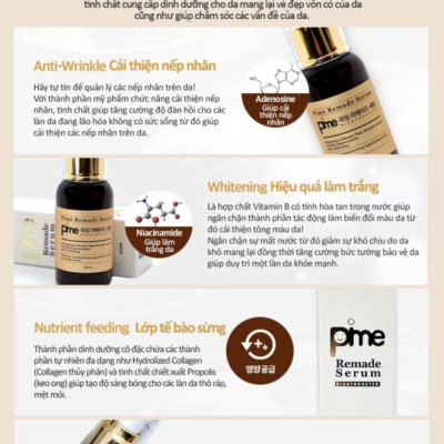 SERUM NỌC ONG PIME REMADE 50ML