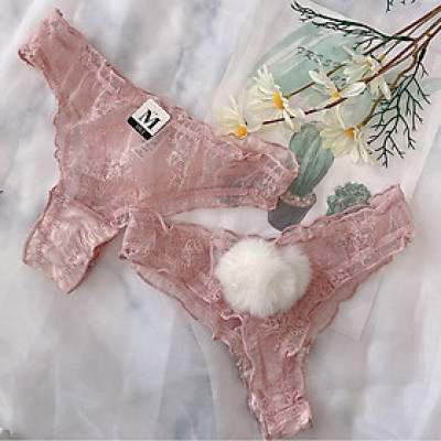 Quần lót nữ lọt khe ren kèm cục bông 053 – Sexy, quyến rũ, tôn dáng