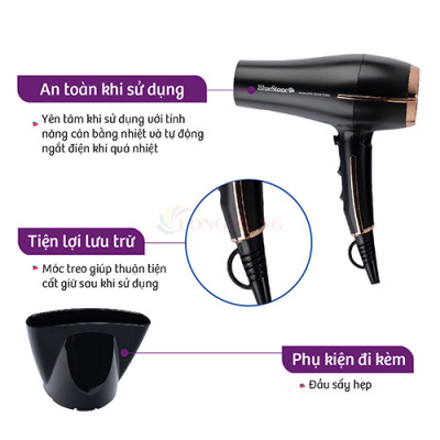 Máy sấy tóc Bluestone HDB-1958 - Hàng chính hãng