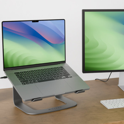 Giá Đỡ Công Thái Học HyperSpace Ergonomic Laptop Stand – HS1110WHGL - Hàng chính hãng