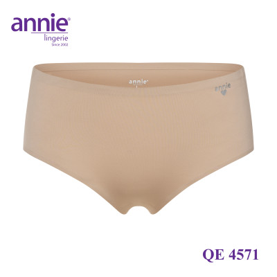 Quần lót nữ đúc su không đường may lưng cao annie lingerie QE 4571 mềm mịn co giãn 4 chiều