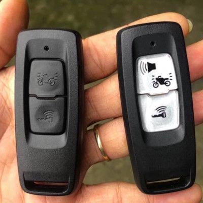 Bao da ép phom handmade chìa khóa xe máy SH 2021,Vision 2021,Vision 2022,Air Blade 2023,SH 150i,SH 350i da bò nappa - hàng chính hãng