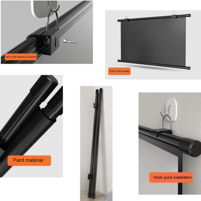 Màn chiếu treo tường Lite Tỉ lệ 16:9-  hiệu Apollo nhẹ gọn, dễ lắp đặt bằng móc treo. Kích thước 60 inch, 72 inch, 80 inch và 100 inch- Hàng nhập khẩu