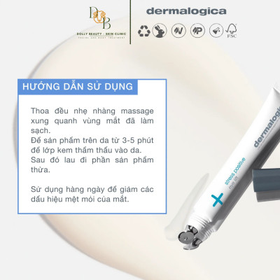 Mặt nạ dành cho mắt STRESS POSITIVE EYE LIFT của Dermalogica - Dolly Beauty