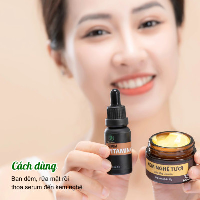 Kem nghệ tươi dưỡng da trắng mịn, sạch sạm nám Wonmom 50g