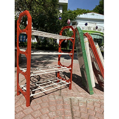 Giá để giày dép đa năng 4 tầng khung nhựa - Kệ giày dép 4 tầng