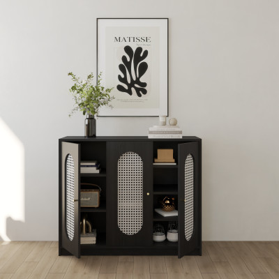 HAPPY FURNITURE , Tủ lưu trữ 6 ngăn kéo - MAY , TCM_251 , 110cm x 40cm x 90cm DxRxC