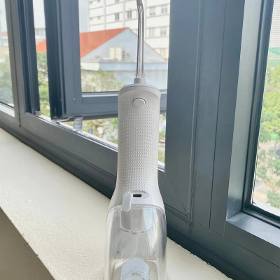 Máy Tăm Nước Cầm Tay GOROS Aqua 360 Water Flosser (Màu Trắng) - Hàng Chính Hãng