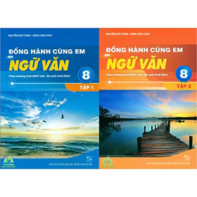 Sách - Đồng hành cùng em học Ngữ Văn 8 (Cánh diều)