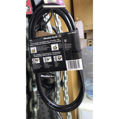 Dây cáp Master Lock nhiều kích thước dùng kết hợp với đầu khóa 8403 DPF