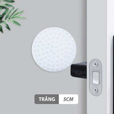 SET 3 Miếng Cao Su Dán Tường Chống Va Đập Chặn Cửa Giảm Tiếng Ồn Keo Siêu Dính Tiện Lợi