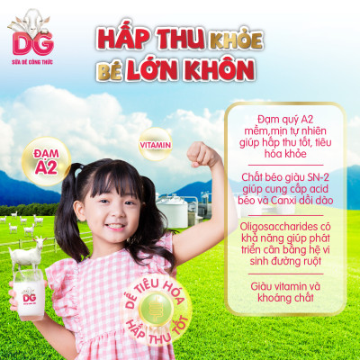 Sữa dê công thức DG-1 Goat Milk Infant Formula