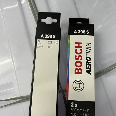 Gạt Mưa BOSCH AeroTwin Euro Set A398S Kích thước 24/60cm – 18/45cm | Dành cho Xe Mazda CX-5 và Mazda 6