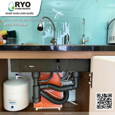 Máy Lọc Nước RYO Hyundai RP903 Chuẩn Nước Uống Trực Tiếp, Công Nghệ RO 5 Cấp Lọc - Hàng Chính Hãng, Nhập Khẩu Hàn Quốc