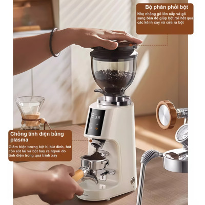 Máy xay cà phê chuyên nghiệp thương hiệu cao cấp Shardor BD-CG301 - Công suất 260W - Hàng nhập khẩu (BH 1 NĂM)