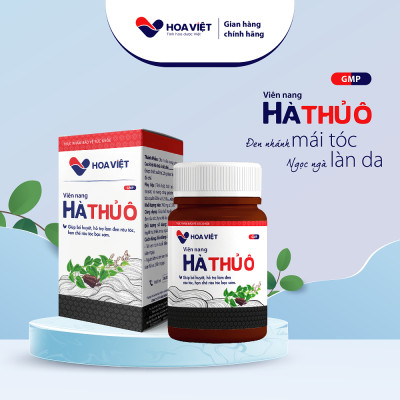 Hà thủ ô đỏ giup Bổ huyết, đen râu tóc, tóc bạc sớm