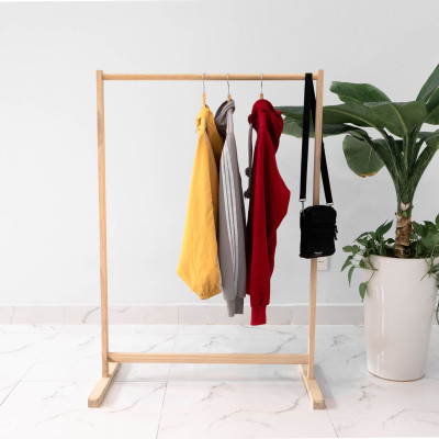 GIÁ TREO QUẦN ÁO THANH ĐƠN HÀN QUỐC SIZE M - SINGLE HANGER SIZE M