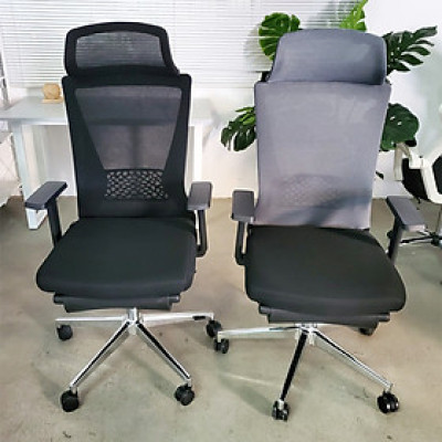 Ghế làm việc lưới ngã lưng gác chân CR4311-M