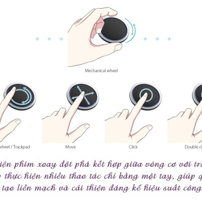 Bảng Vẽ Điện Tử XP-Pen Deco Pro Small 9x5inch 8192 Lực Nhấn, 2 Dial, Tương Thích Thiết Bị Di Động Android