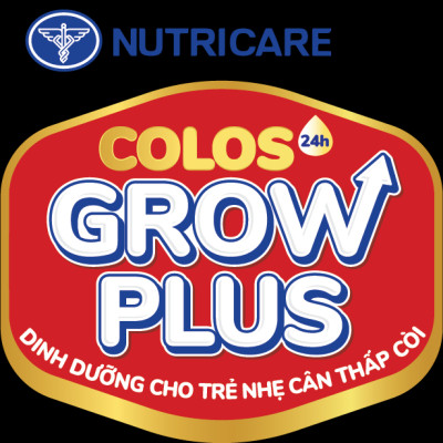 Sữa bột Nutricare Colos 24h Grow Plus 2+ giúp trẻ phát triển toàn diện (850g)