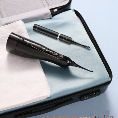 Máy tăm nước cầm tay Fairywill F30, phiên bản nâng cấp với sạc Type C và lõi lọc nước độc quyền