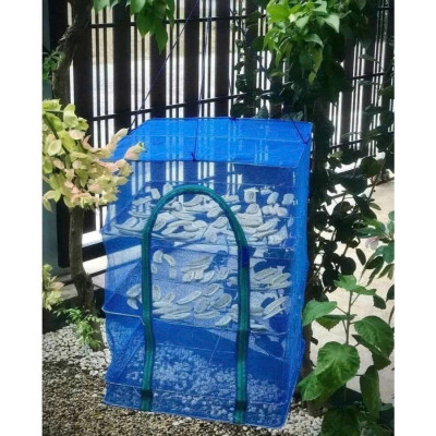 Lồng Phơi Cá Khô  - Lồng Phơi Thực Phẩm  Đa Năng 2 –  4 Tầng Chống Côn Trùng, Gấp Gọn Tiện Lợi