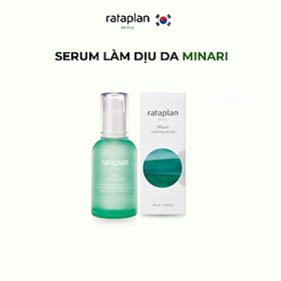 Serum làm dịu da Minari RATAPLAN không gây dị ứng, dưỡng ẩm sâu và tăng cường đàn hồi 50ml