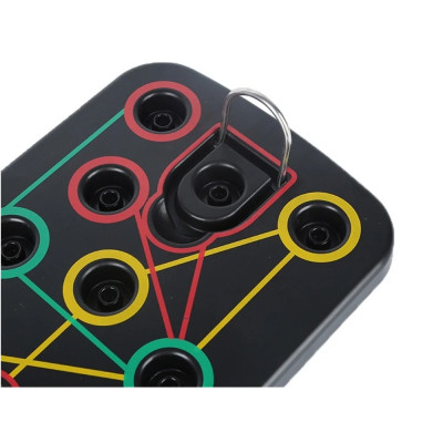 Bảng Dụng Cụ Hít Đất Kèm thanh đòn ngang ,  Dây Kéo Đa Năng Cleacco Nhiều Bài Tập Theo Màu Sắc BORO SPORT