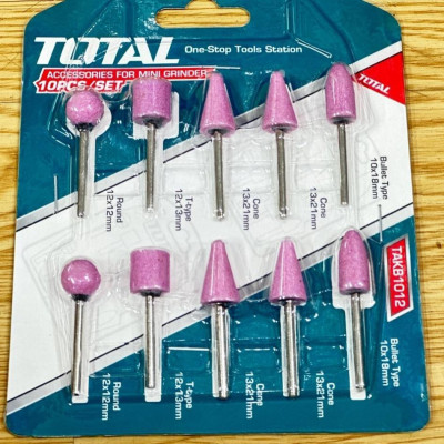 BỘ 10 LINH KIỆN MÁY MÀI KHUÔN MINI TOTAL TAKB1012 - HÀNG CHÍNH HÃNG