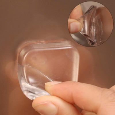 Miếng Silicone, Trong Suốt Dán Tường, Chống Va Đập Cánh Cửa và Đồ Vật, Tiện Dụng Trong Gia Đình, Văn Phòng. Takyhome 1700