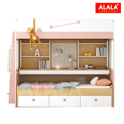 Giường tầng ALALA154 đa năng/ Miễn phí vận chuyển và lắp đặt/ Đổi trả 30 ngày/ Sản phẩm được bảo hành 5 năm từ thương hiệu ALALA/ Chịu lực 700kg