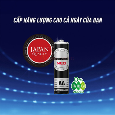 Hộp Pin than đen Panasonic AA R6NT/4SB (40 viên) - Hàng chính hãng