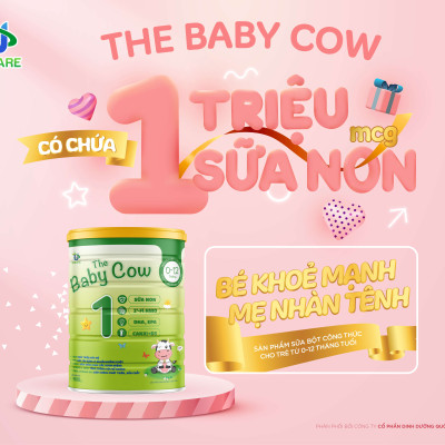  Combo 2 lon Sữa Non The Baby Cow 1 (900gr)