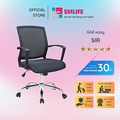 Ghế xoay nhân viên SMLIFE Sir