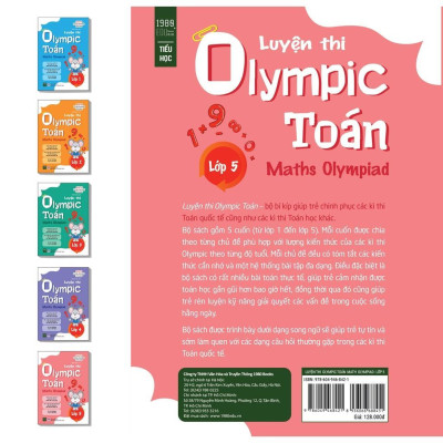Sách - Luyện Thi Olympic Toán Lớp 5 - Maths Olympiad - 1980 Books